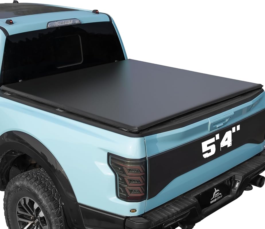 Soft Tri-Fold Tonneau Cover Compatible with 2017-2025 Honda Ridgeline 