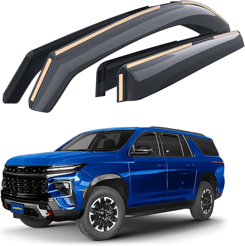 Goodyear Shatterproof in-Channel Window Deflectors for Chevrolet  Trav