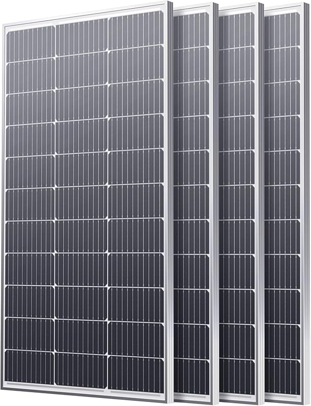 400W Solar Panel Set with High-Efficiency Monocrystalline Cells for Mu