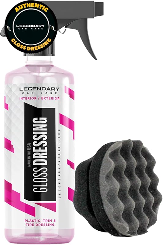 Legendary Gloss Dressing Provides Water-Based, Non-Greasy Tire Shine a