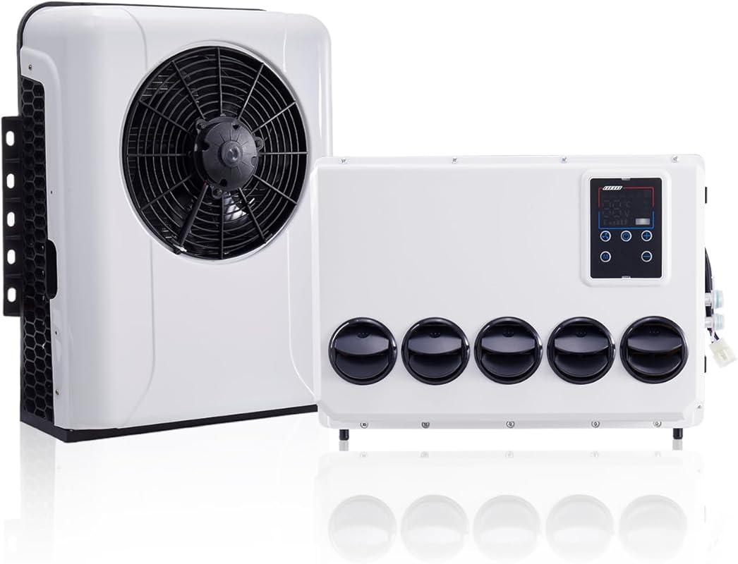 12V DC 9000 BTU Truck Split Air Conditioner for Semi Trucks RVs and Co