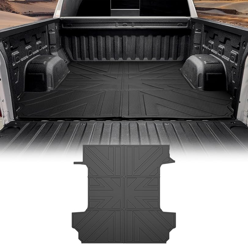 5.8-Foot Bed Mat Liner for 2019-2025 Chevy Silverado and GMC Sierra 15