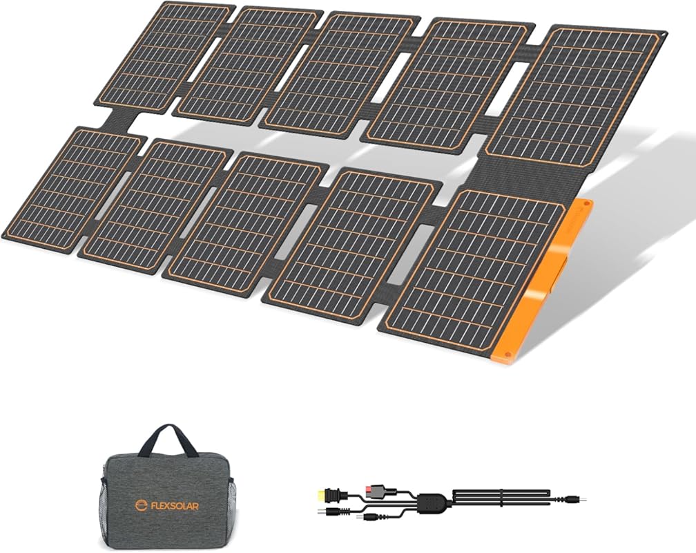 100W Portable Solar Panel with 24 Percent Efficiency and IP67 Waterpro