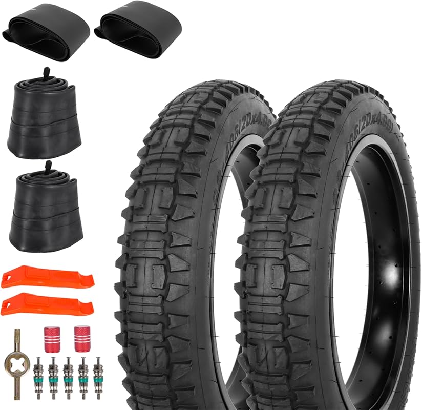 Heavy Duty 20/26x4 E-Bike Fat Tires High-Performance Wear-Resistant 20