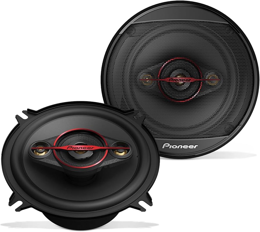 Pioneer TS-501M 4-Way Coaxial 5.25 Inch Car Speakers with 300W Max Pow