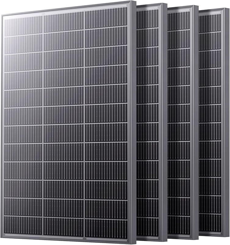 N-Type 16BB 400W solar panel kit with four 100W compact panels, 25% mo