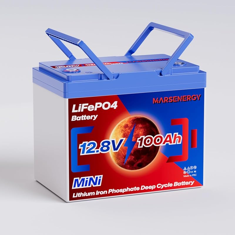 12V 100Ah LiFePO4 Battery with Smart BMS and 4500-15000 Cycles for Cam