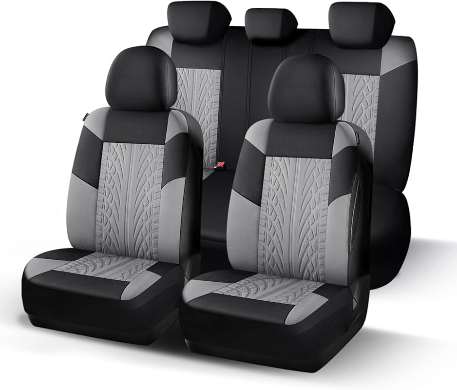 Premium Washable and Breathable Cloth Seat Covers for Cars Trucks and