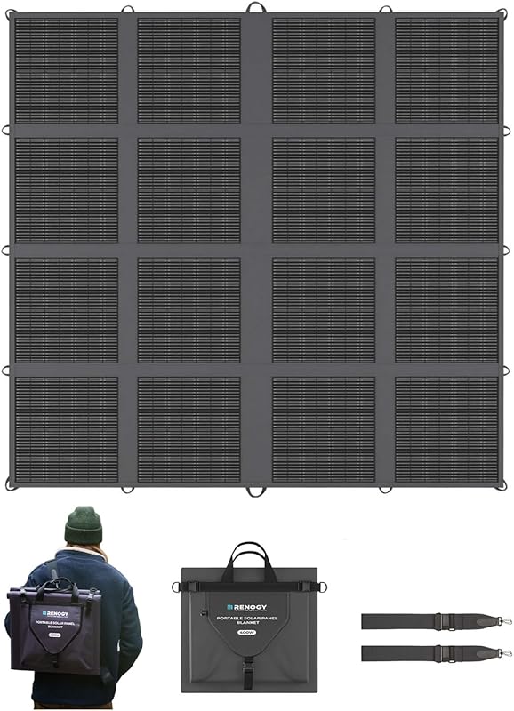 Renogy 400W Solar Panel Blanket with N-Type 25% Efficiency and Fast Se