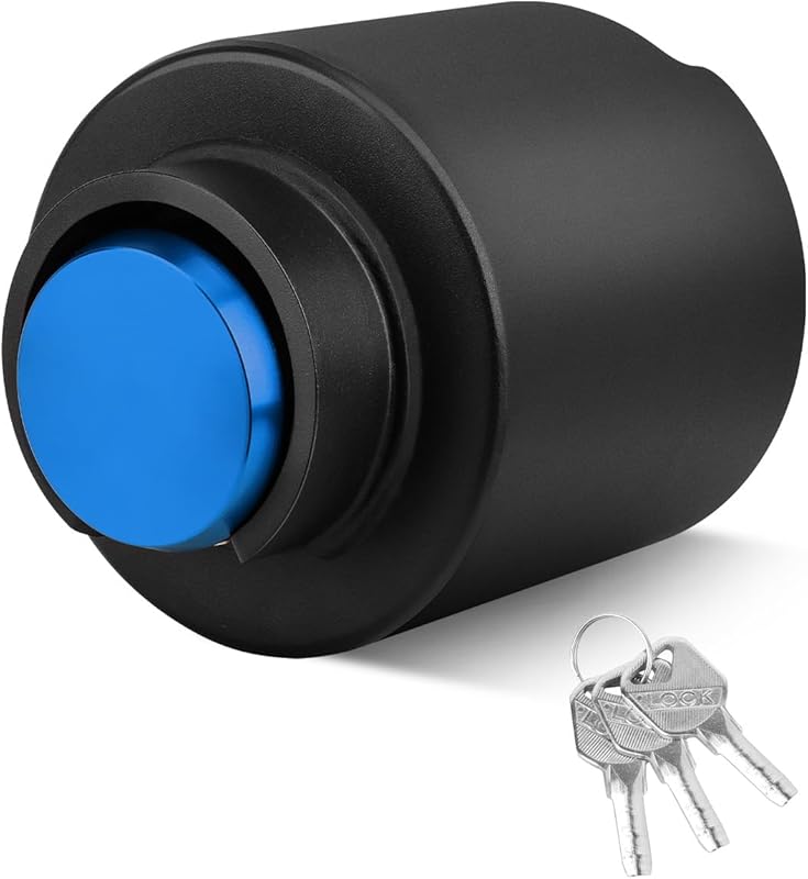 Trailer Lock for 2-5/16 Inch Couplers with Heavy-Duty Steel, Waterproo