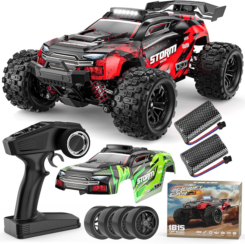 1:18 Scale 2.4GHz 4WD High-Speed Remote Control RC Drift Car with All-