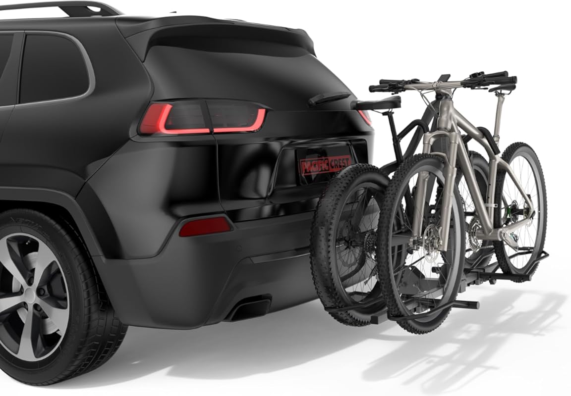 Heavy-Duty Hitch Bike Rack: 160 lb Capacity, E-Bike and Fat Tire Compa