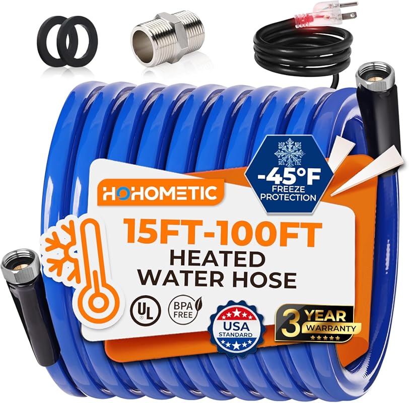 30FT  Heated Water Hose for RV,