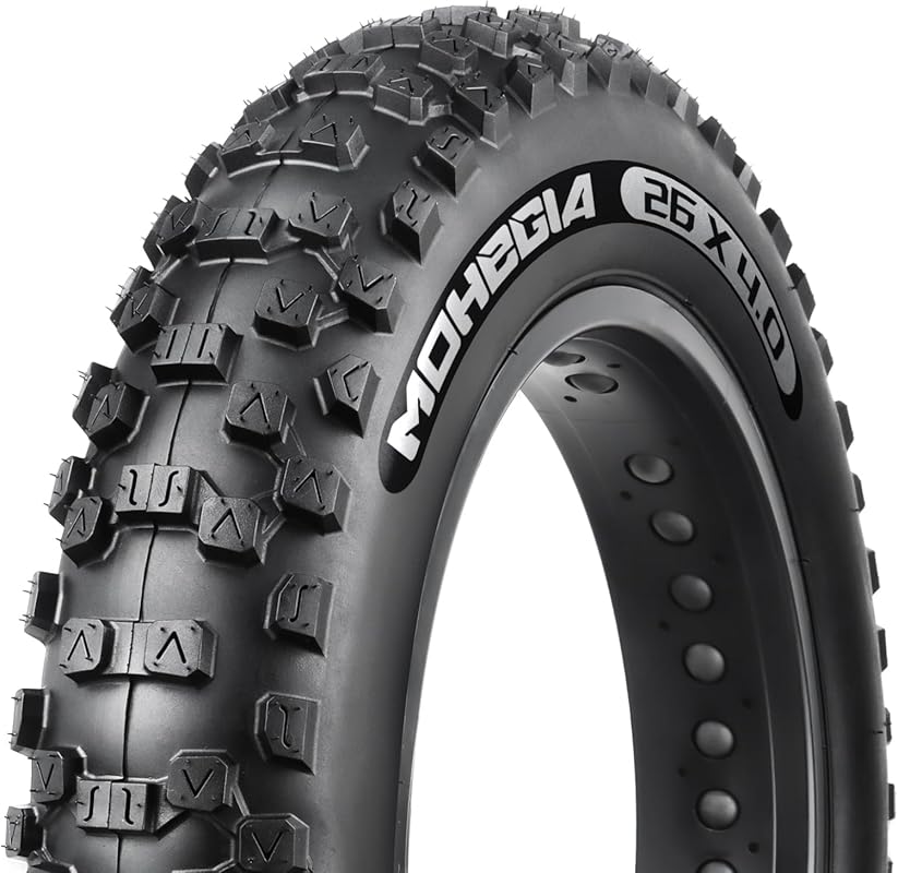 MOHEGIA E-Bike Fat Tire: 20x4.0/26x4.0 Inch All-Terrain Folding Replacement Tire