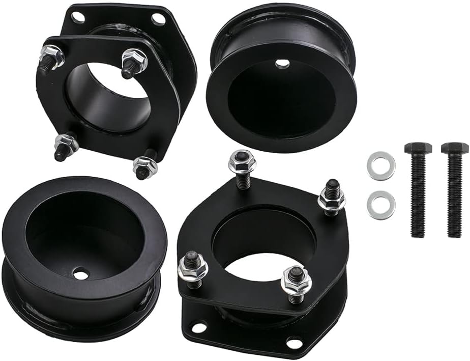 maXpeedingrods 2-Inch Suspension Lift Spacer Kit with Longer Bolts for