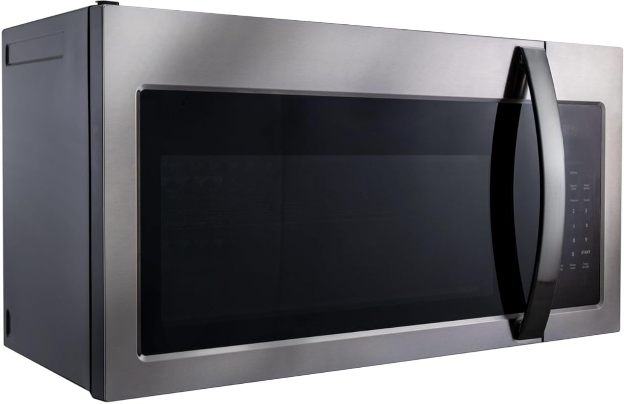 Tough Grade 1.48 Cu Ft Over-the-Range Convection Microwave with Rear V