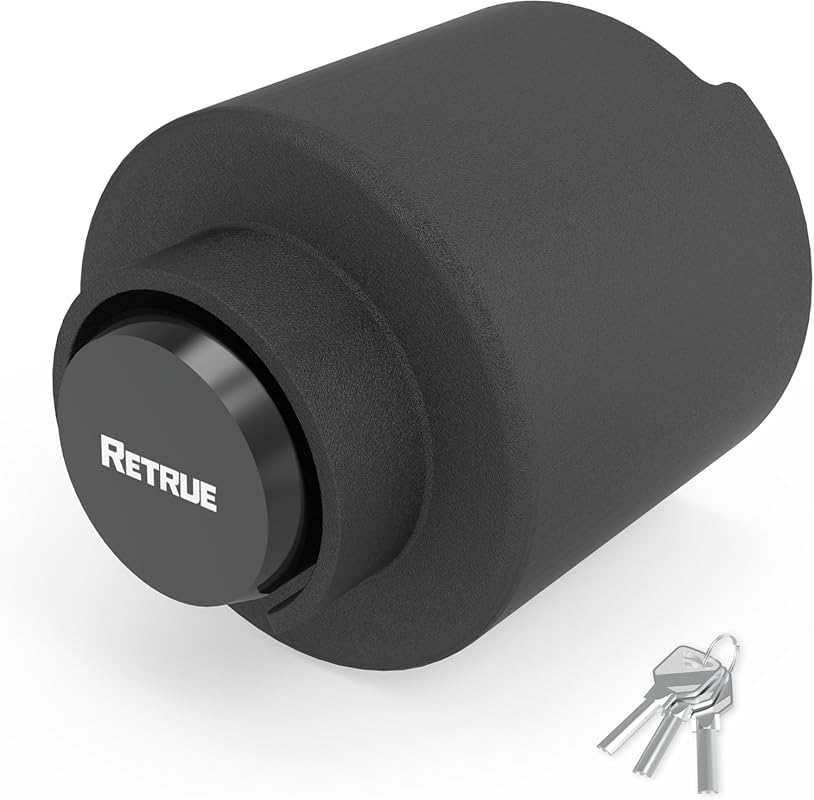 RETRUE Heavy Duty Trailer Lock for 2 5/16-Inch Couplers with Ball Coup