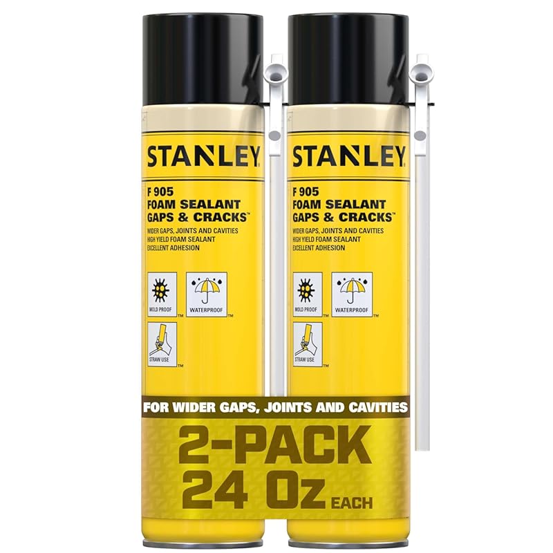 Stanley Expanding Foam Sealant for Leaking Pipes and Wide Cracks, Indo