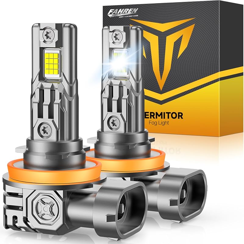 FAHREN H11 LED Bulbs for Reflector Headlights with 50,000LM Brightness