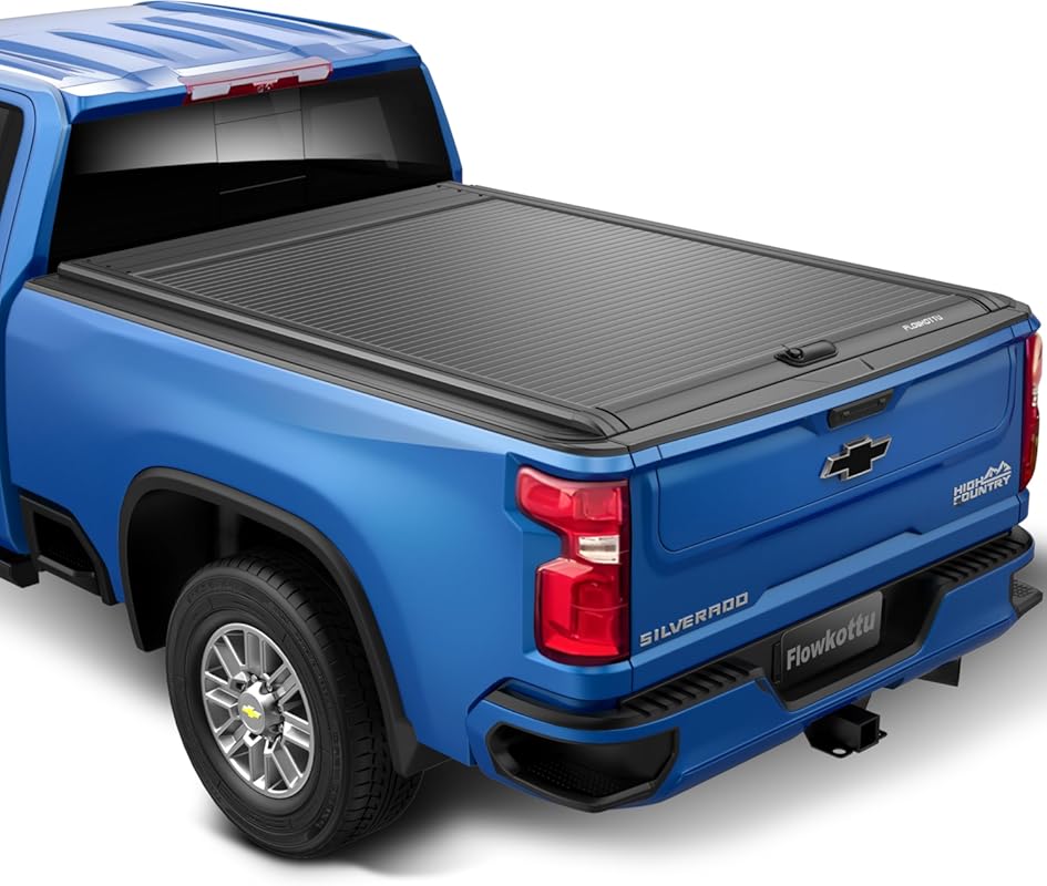 Retractable Hard Tonneau Cover for 2020-2025 Chevy Silverado and GMC S