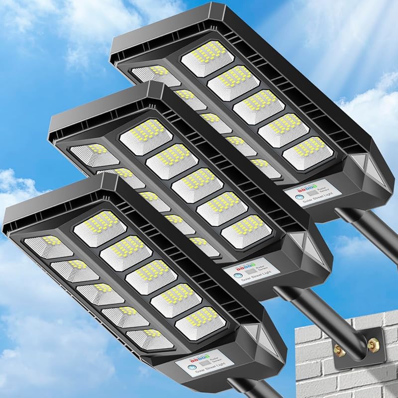 Deepn Solar Security Lights with Motion Sensor, Remote Control, and IP