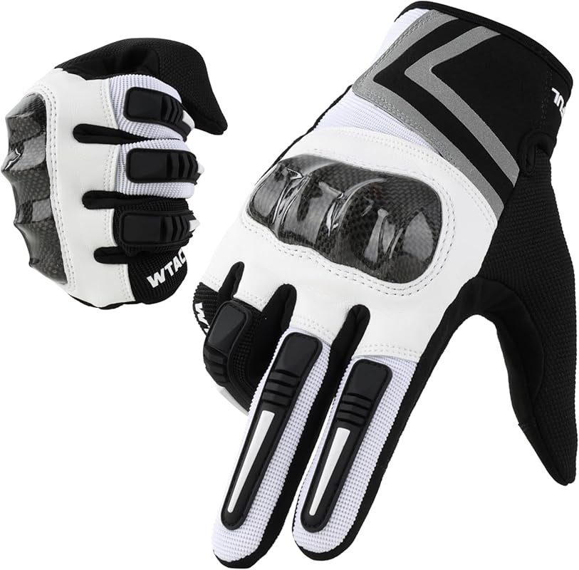 WTACTFUL Lightweight Motorcycle Gloves feature touchscreen and breatha