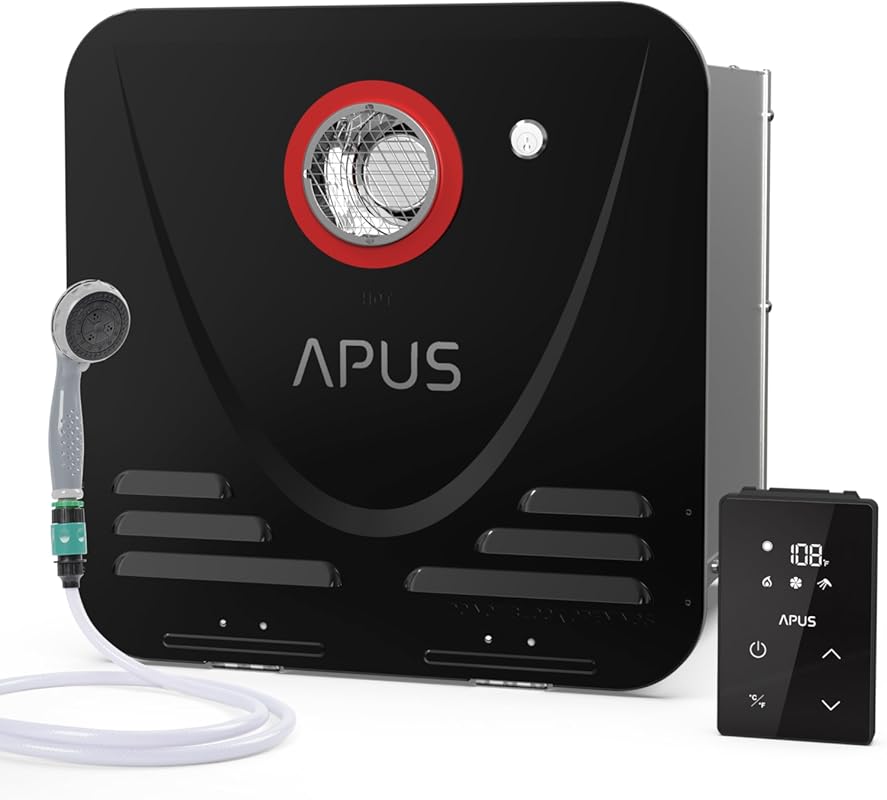 APUS RV Tankless Water Heater, 68,000 BTU Propane Gas On Demand Instan