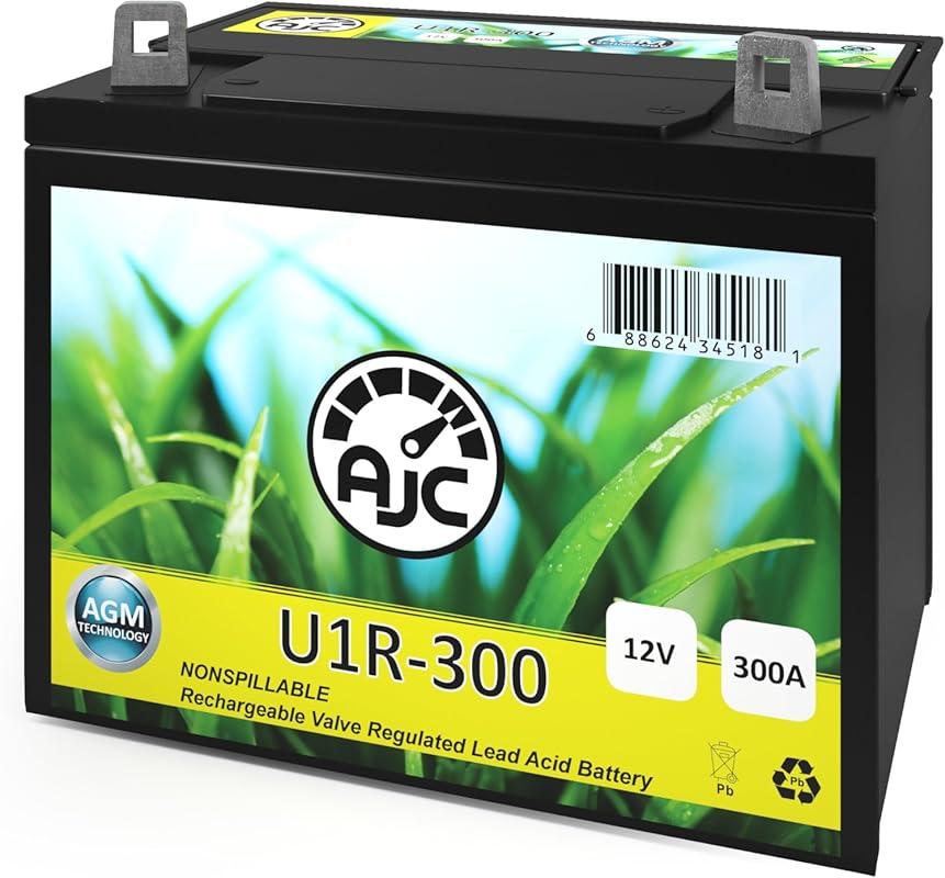 AJC Battery Compatible with Honda ES6500 12V 18Ah Generator Battery