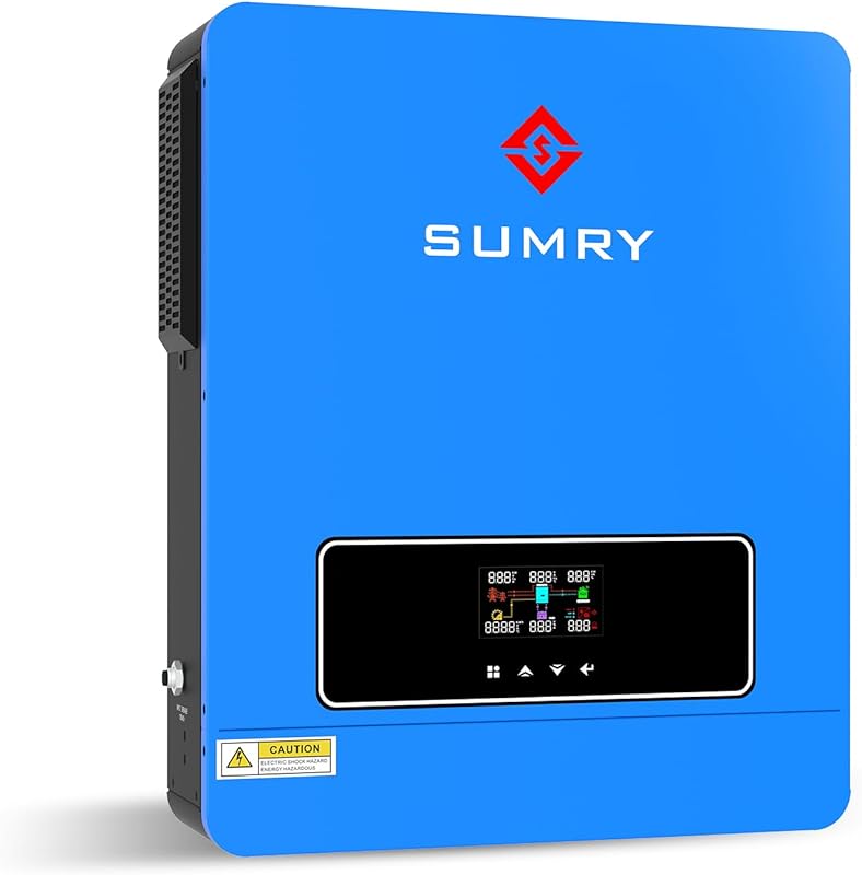 3600W Solar Inverter Charger with Pure Sine Wave and 120A MPPT for Bat