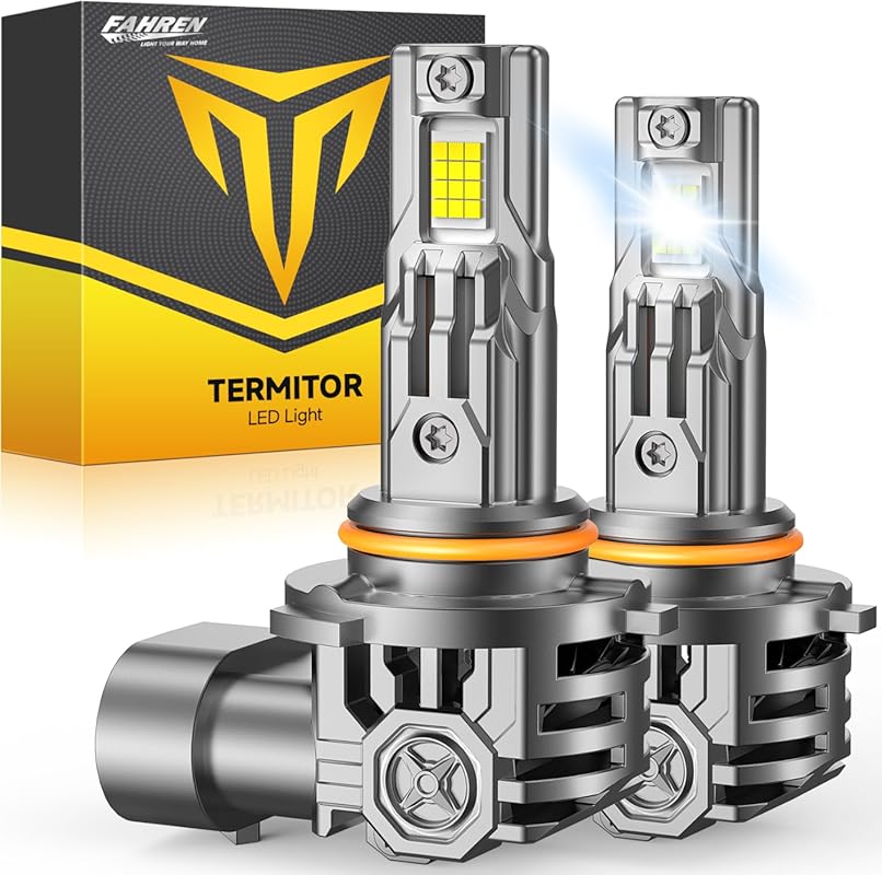 FAHREN Upgraded 9012 LED Bulbs, 90000LM 1300% Ultra-Bright, Real 1:1 M