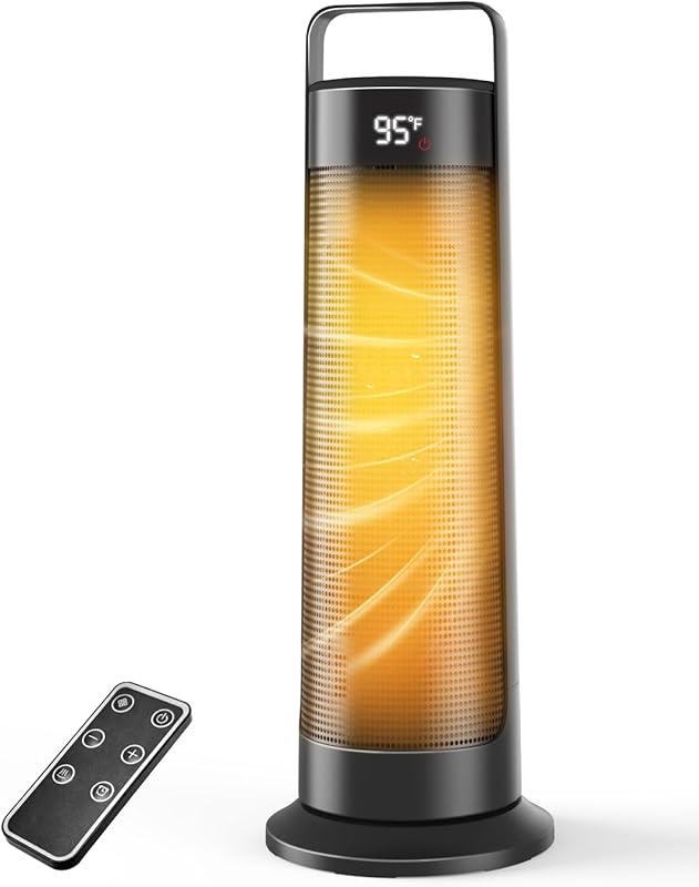 Space Heater for Indoor Use Large Room, 1500W Portable Office Heater,