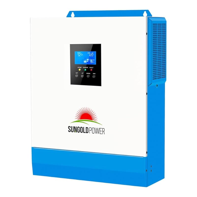 UL1741 Certified 5000W Hybrid Solar Inverter with 80A MPPT and 40A AC