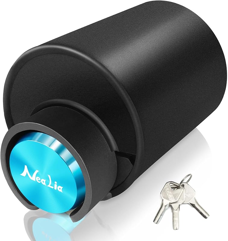 Heavy Duty Trailer Lock for 2 5/16 Inch Bulldog Couplers with Steel Se