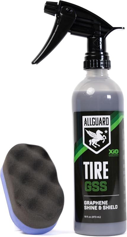 Tire GSS XiO2 Tire Shine Spray with Graphene for Water-Resistant Prote