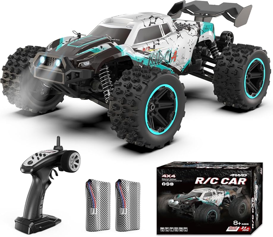 Scientoy 1:14 RC Cars 50 KM/H, High Speed 4WD All Terrain RC Truck, Of
