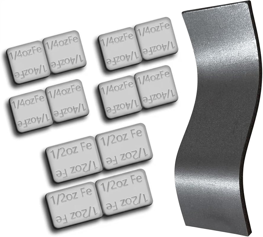 DerbyCraftPro Pinewood Car Weights Kit-Derby Car Weights & 3OZ Stick-O