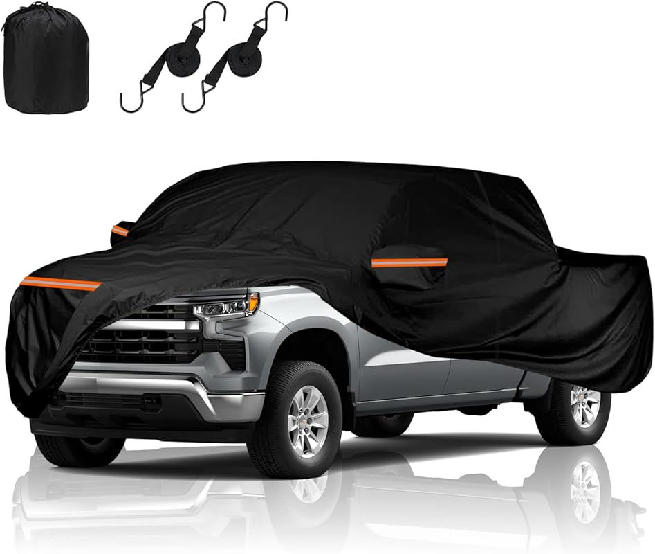 All-Weather Waterproof Truck Cover for Chevy Silverado 1500 Crew Cab S