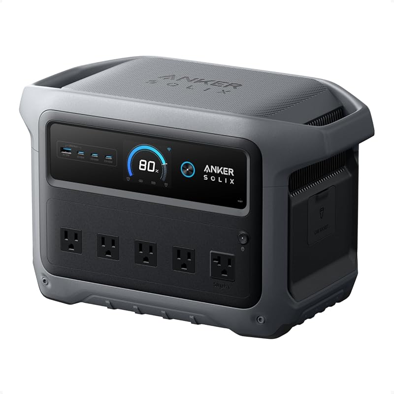 Anker SOLIX C1000 Gen 2 Portable Power Station with 2000W Output and 1