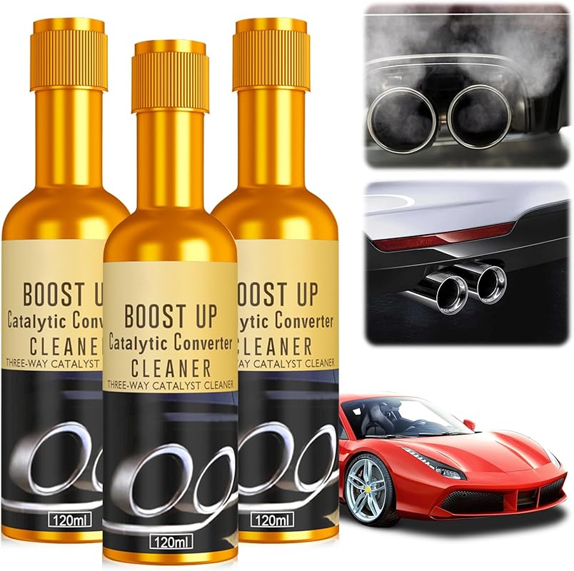 Timeno Catalytic Converter Cleaner for Carbon Removal and Fuel System 