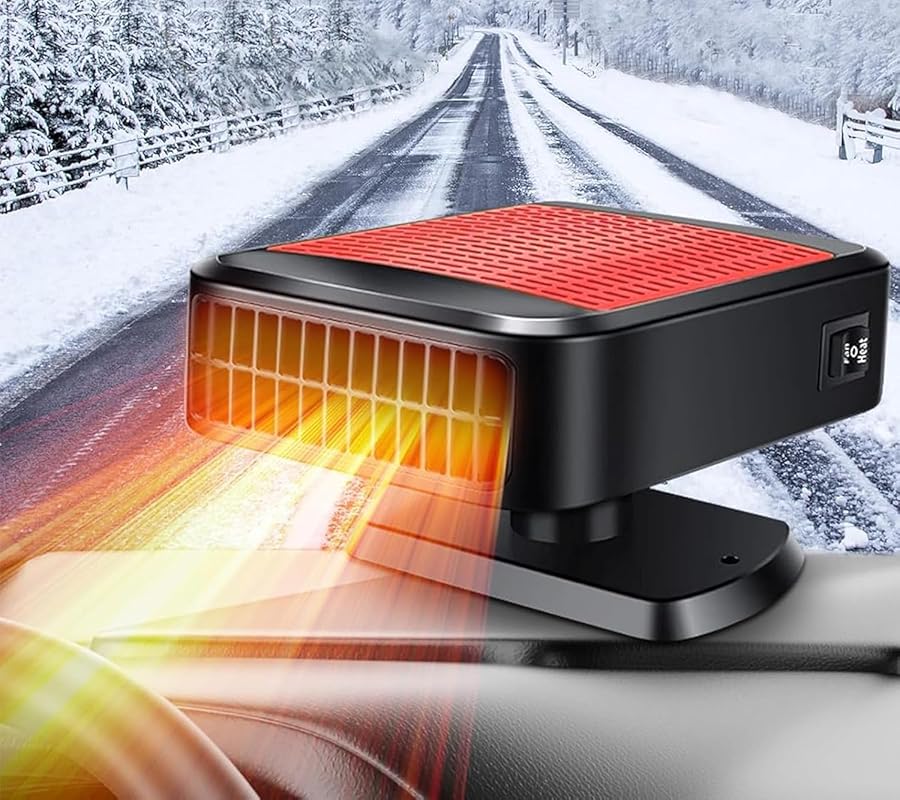 Portable 12V 200W Car Heater and Defroster Fan for Fast Heating in Veh