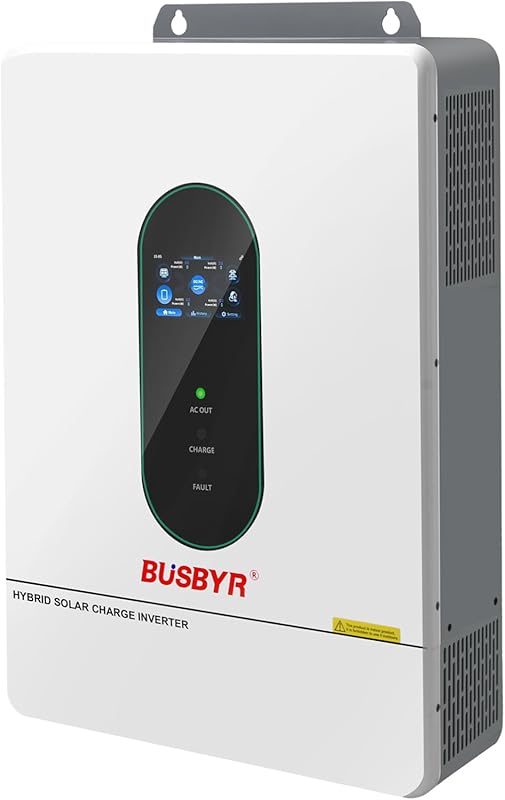 12000W Hybrid Solar Inverter 48V DC to 110V/120V AC Pure Sine Wave, 24