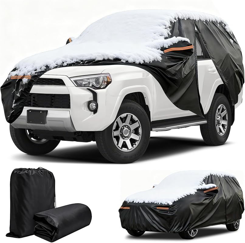 Winter Car Cover for Toyota 4Runner SUV, Heavy Duty Waterproof All-Wea
