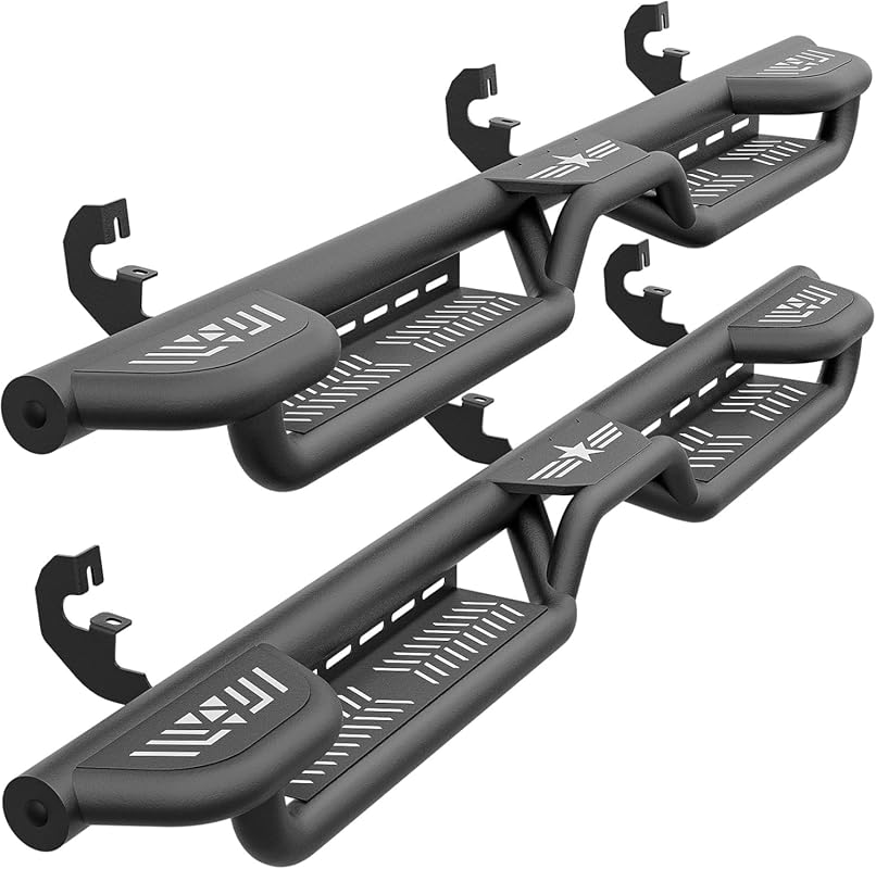 Three-Step Running Boards for 2015-2025 Chevy Colorado and GMC Canyon 