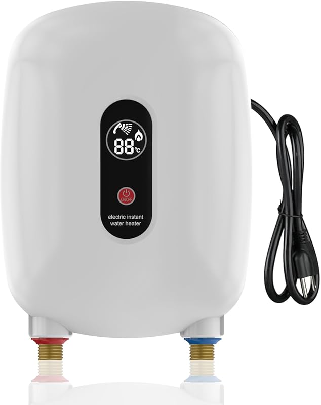 Under Sink Tankless Water Heater Electric 120V for Instant Hot Water i