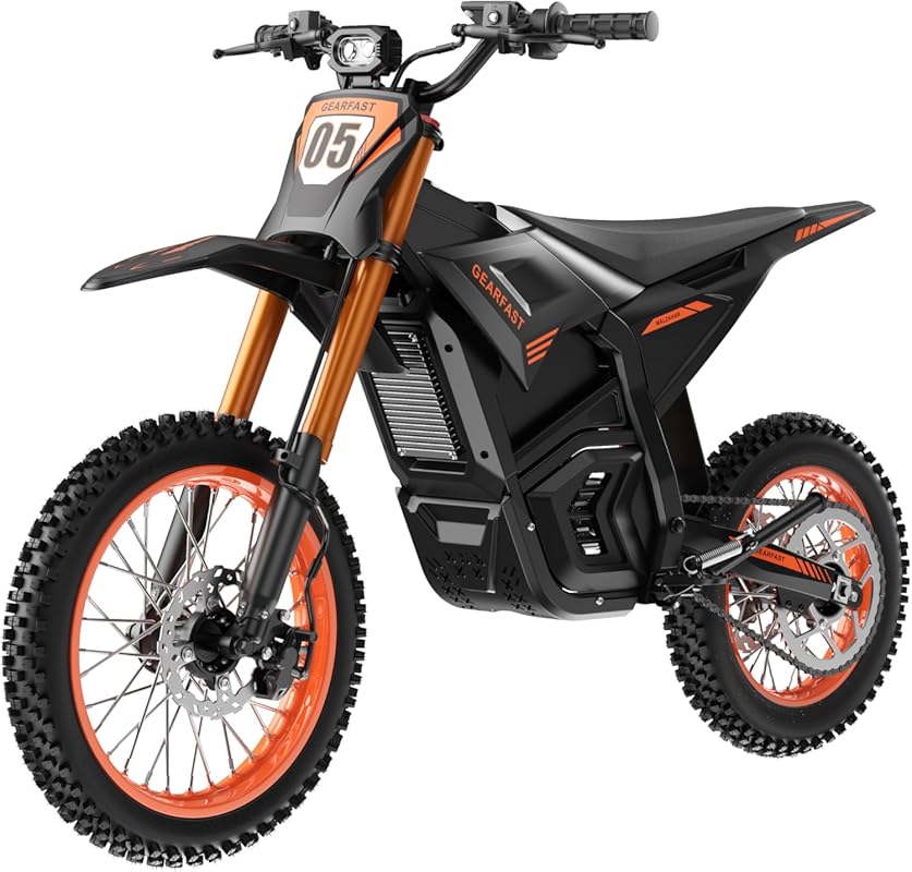 2500W Electric Dirt Bike for Adults with Removable Battery and 35MPH S
