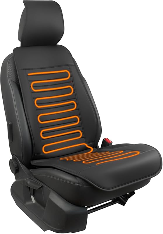 Universal PU Leather Seat Cushion with Full Back Cover for Home Office