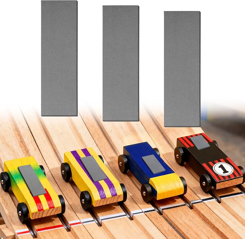 Stick-On Flexible Tungsten Weights for Pinewood Derby Cars, 3 oz Cutta