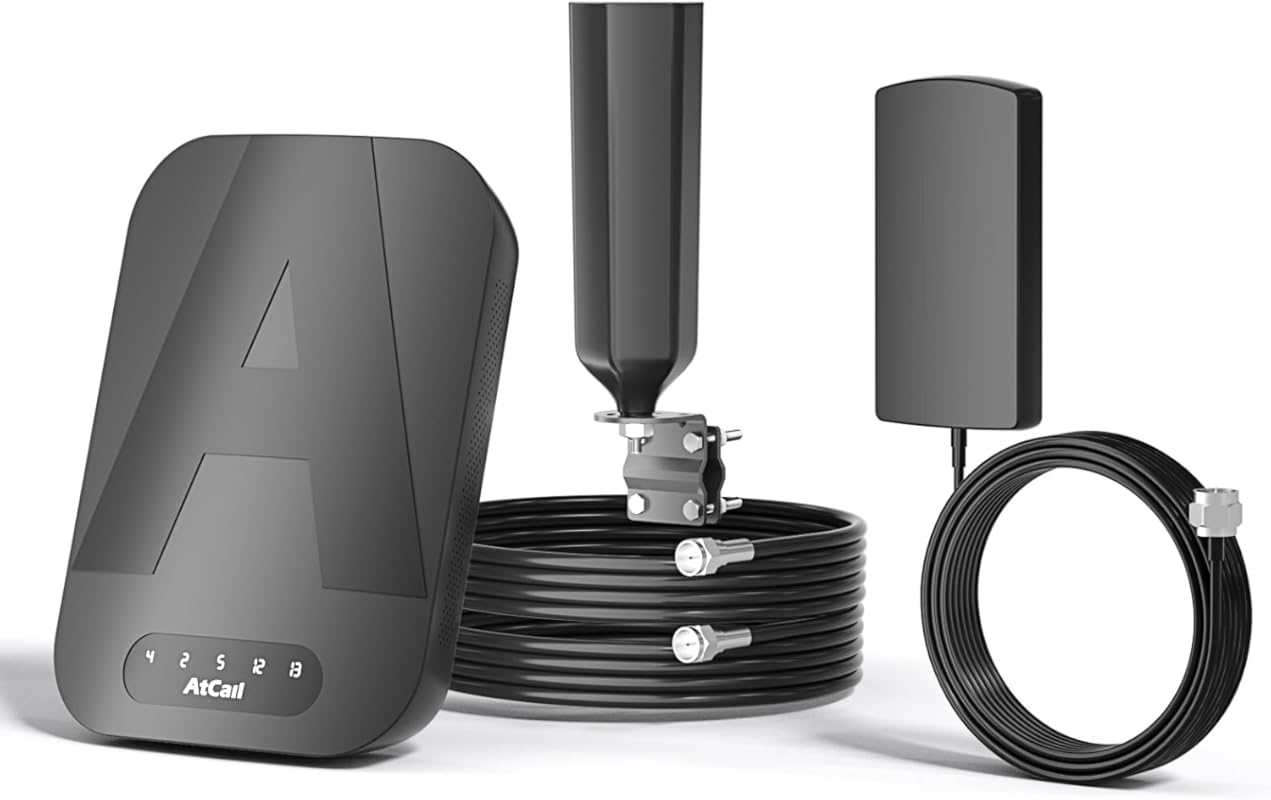 RV Cell Phone Booster for All U.S. Carriers with 5G, 4G LTE, and Omnid