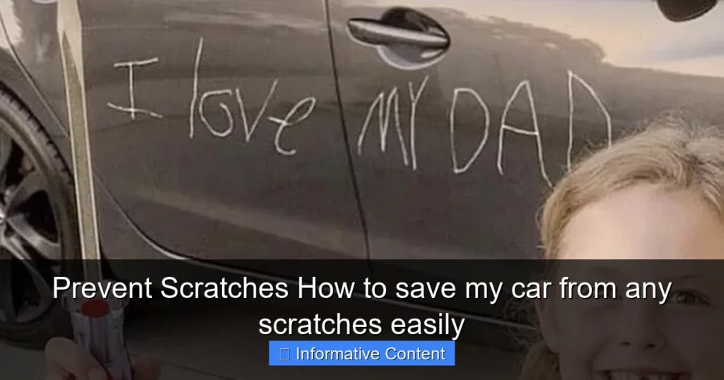 Prevent Scratches How to save my car from any scratches easily