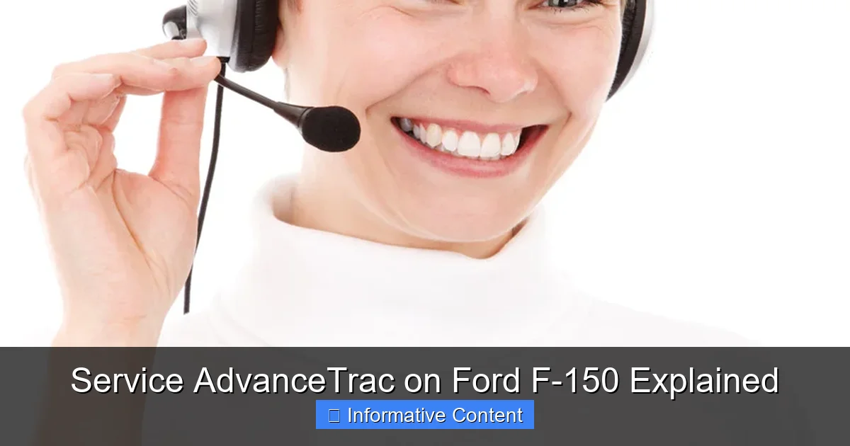 Service AdvanceTrac on Ford F-150 Explained